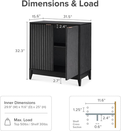 Contemporary Storage Cabinet for Living Room and Dining Room