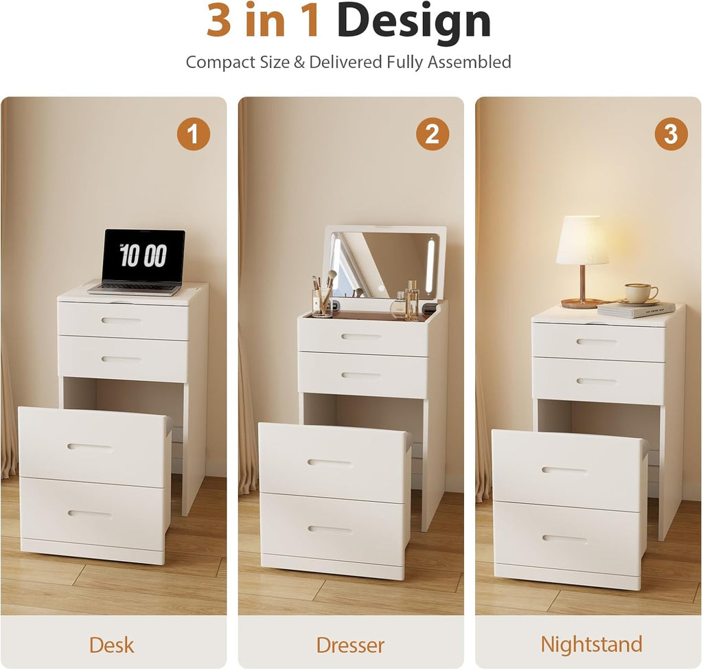 Create Your Perfect Beauty Corner with Elegant Storage and Style
