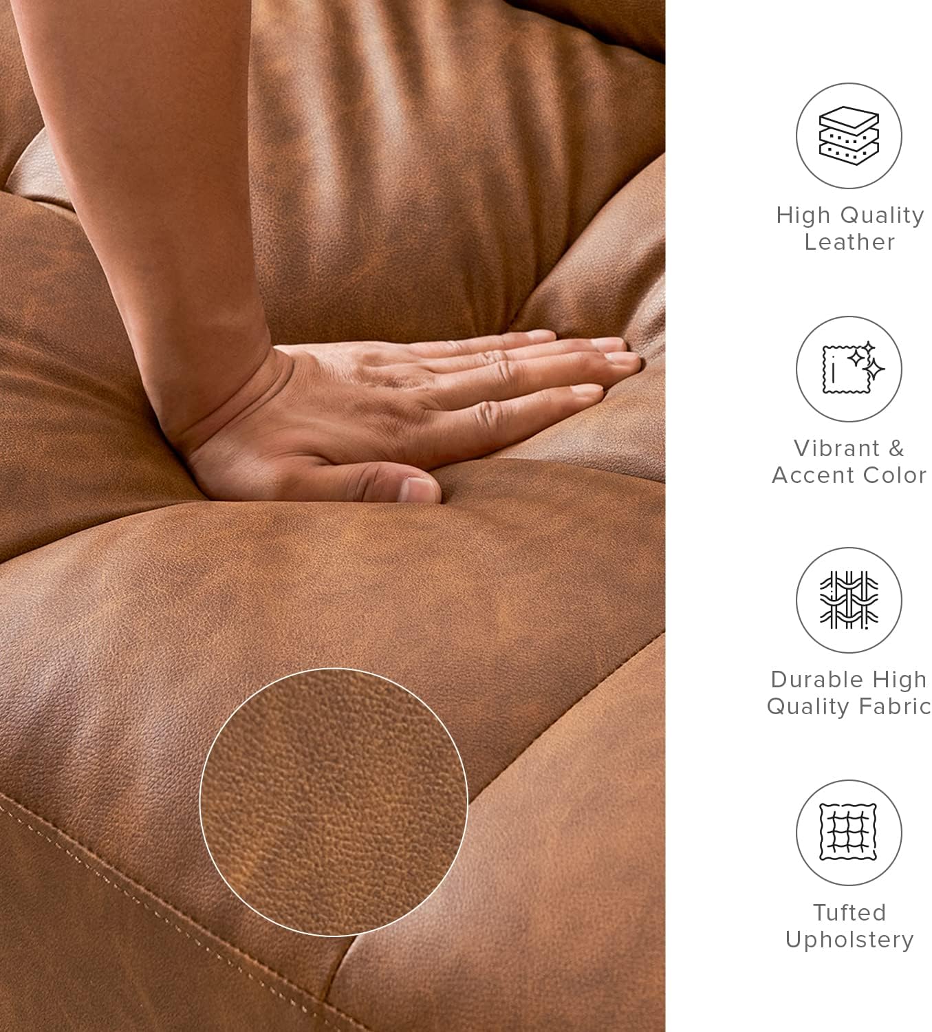 Modern Convertible Sofa Bed – Compact Loveseat for Small Spaces