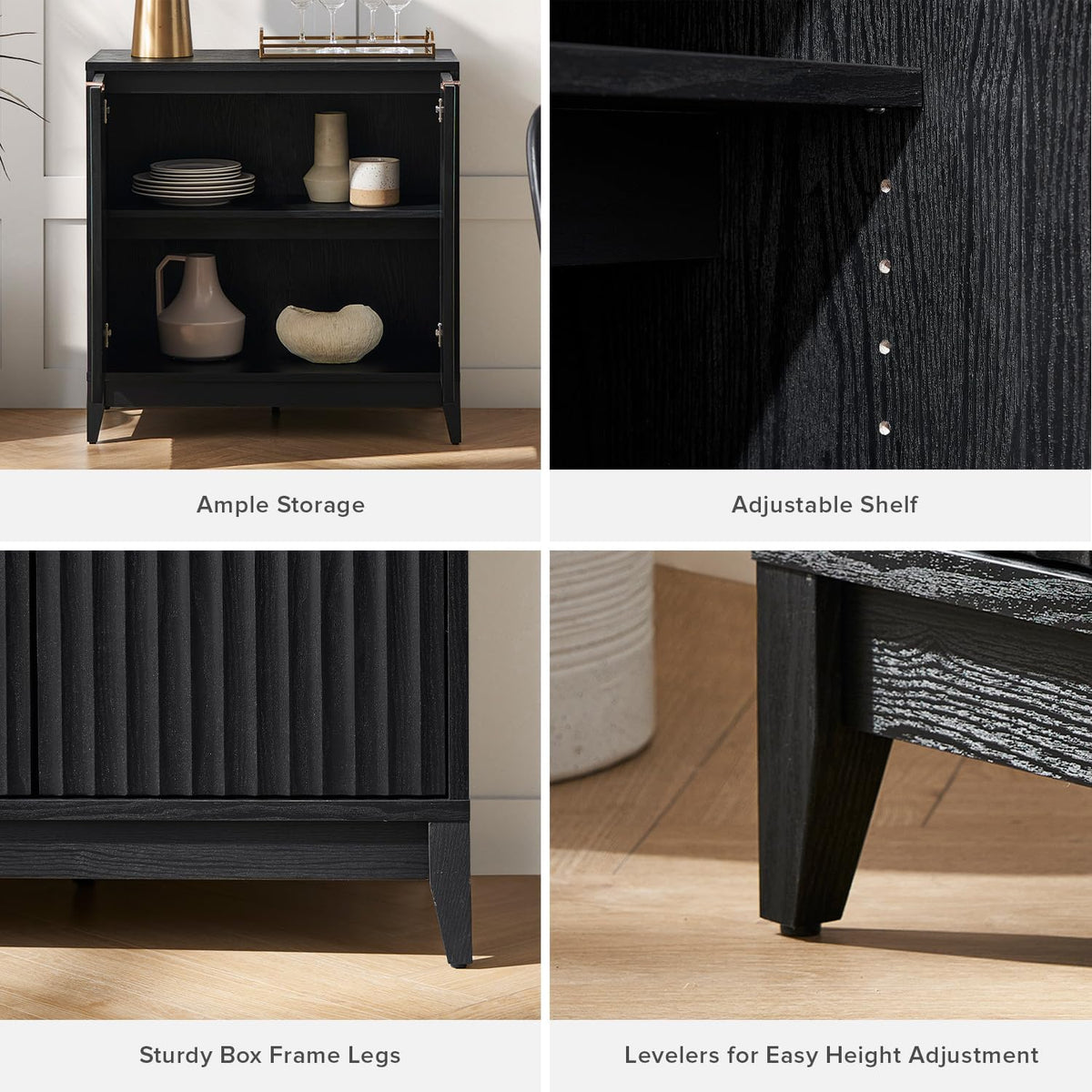 Contemporary Storage Cabinet for Living Room and Dining Room