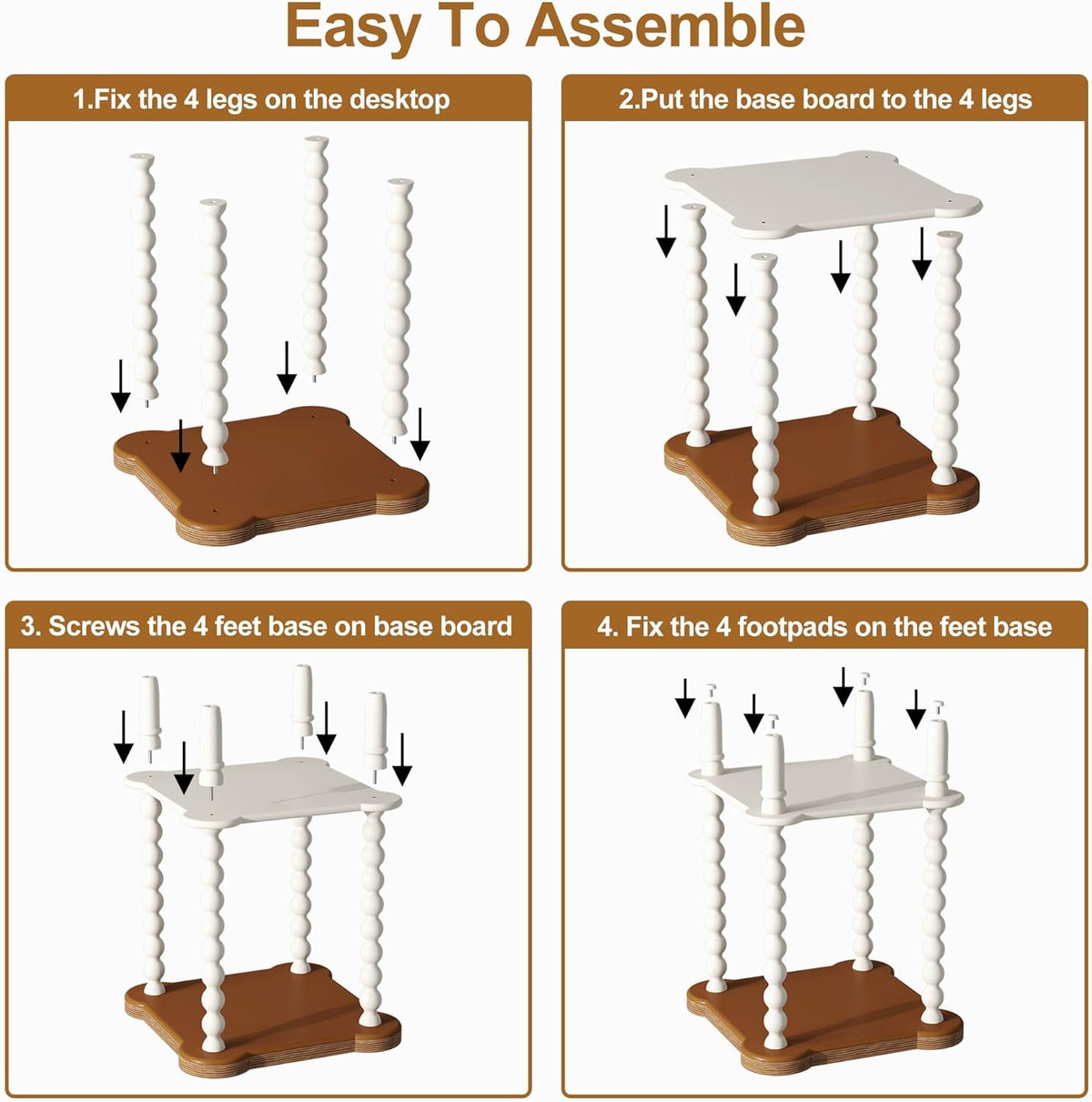 Handcrafted Farmhouse Nightstand – Stylish Bedside Table for Bedroom