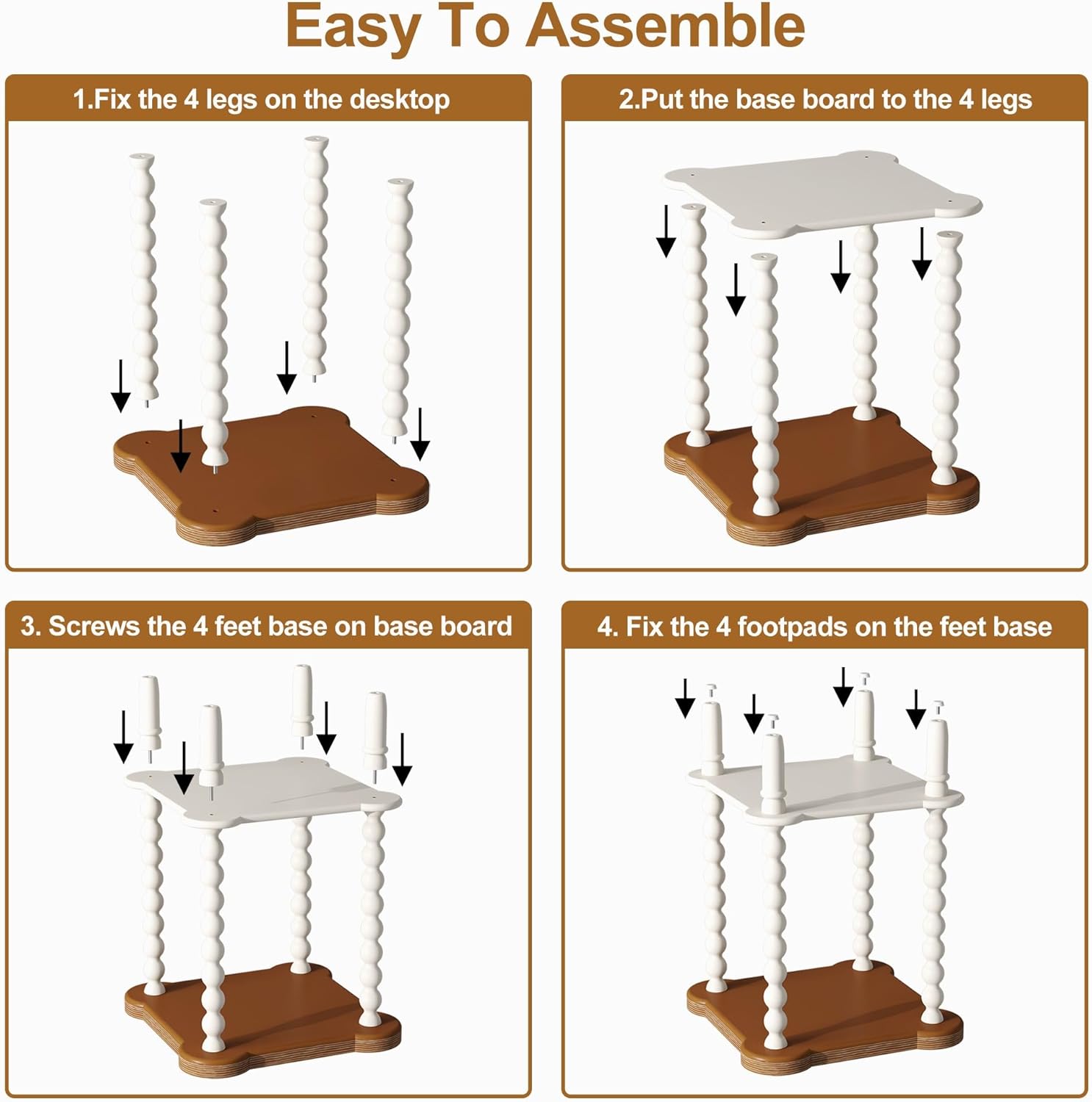 Handcrafted Farmhouse Nightstand – Stylish Bedside Table for Bedroom