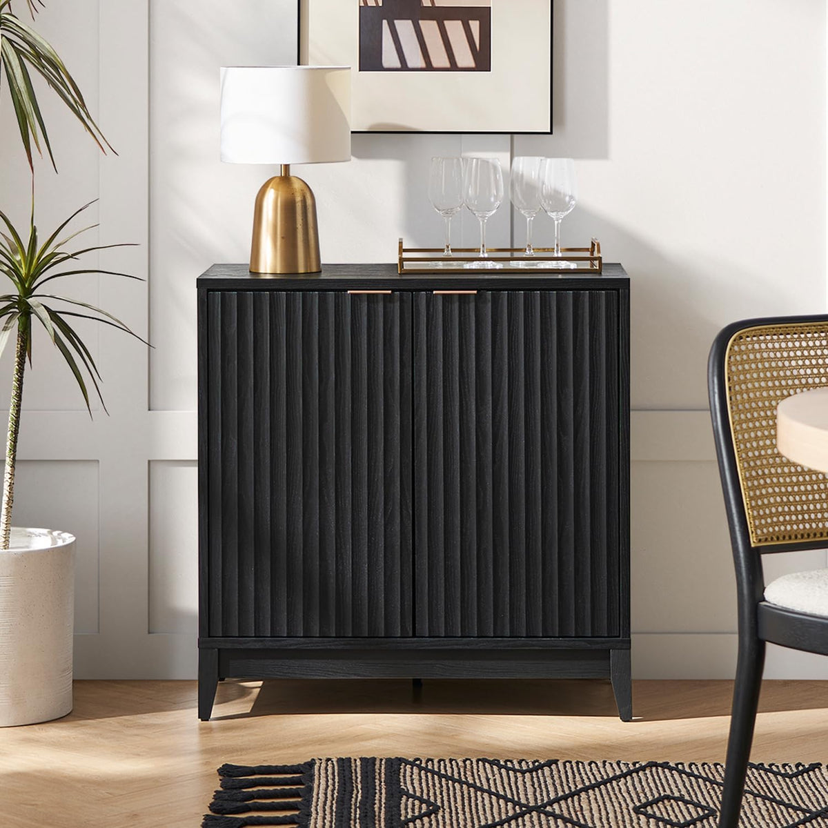 Contemporary Storage Cabinet for Living Room and Dining Room