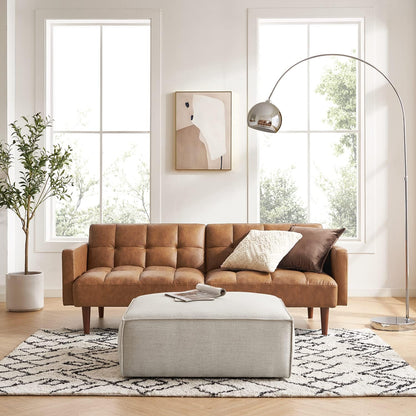 Modern Convertible Sofa Bed – Compact Loveseat for Small Spaces