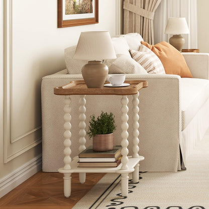 Handcrafted Farmhouse Nightstand – Stylish Bedside Table for Bedroom