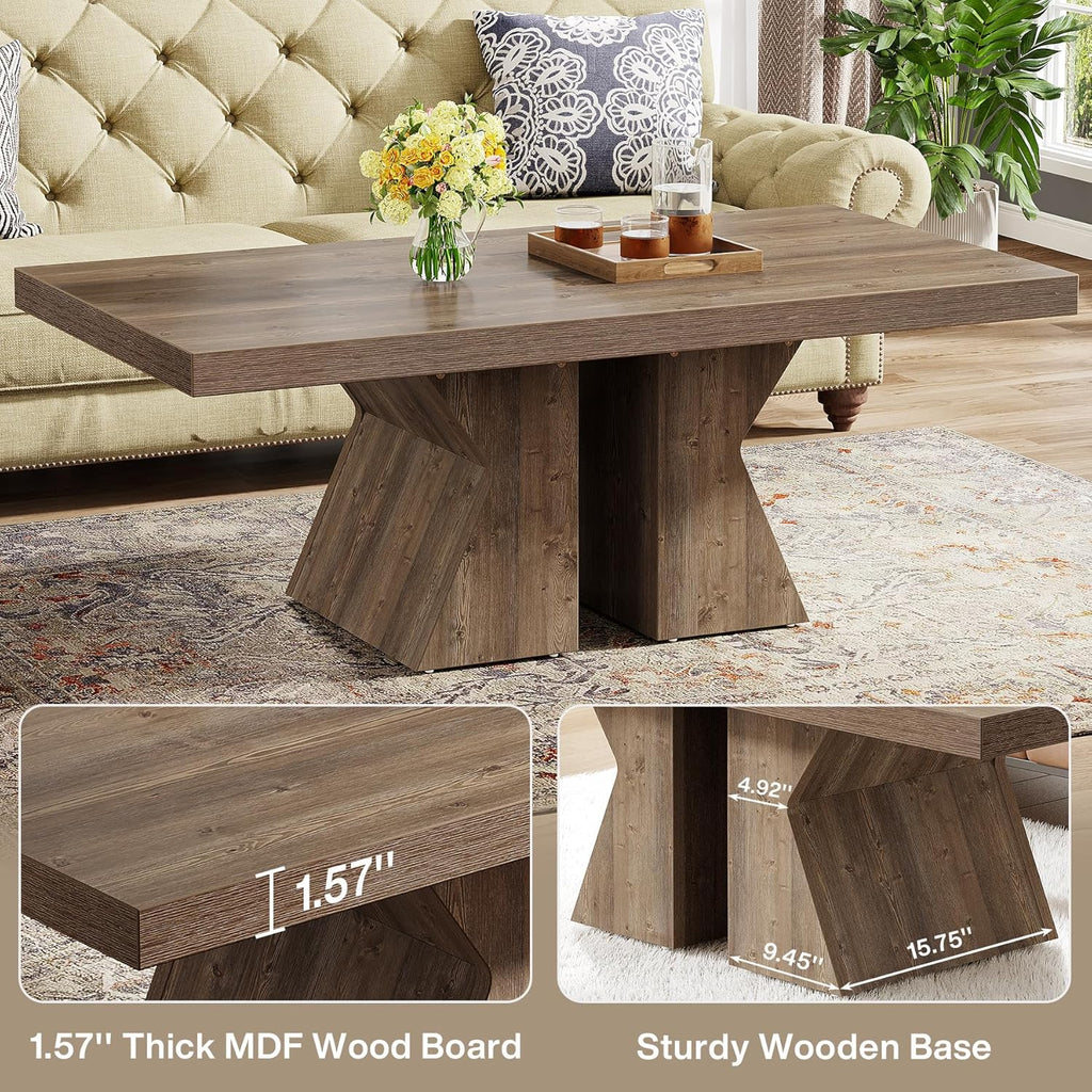 Elegant Farmhouse Coffee Table Designed for Everyday Living