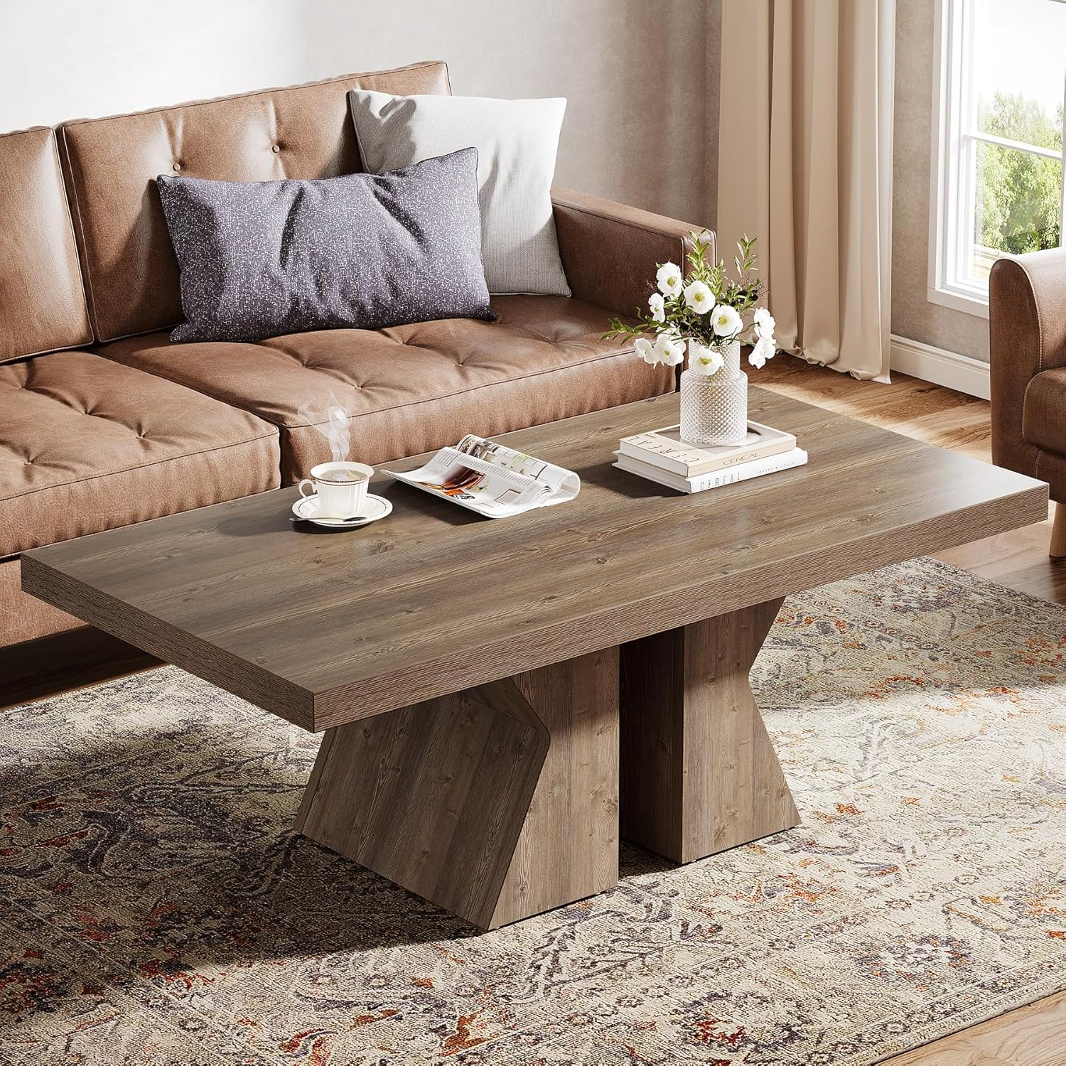 Elegant Farmhouse Coffee Table Designed for Everyday Living